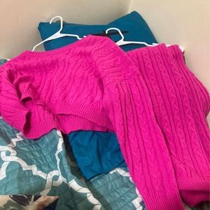 Cable Knit Two Piece